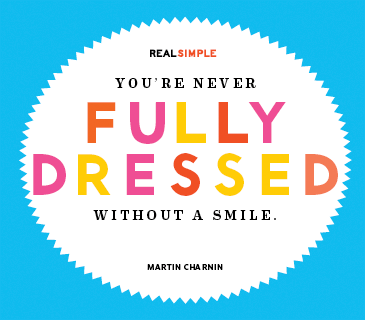 Taken from Real Simple