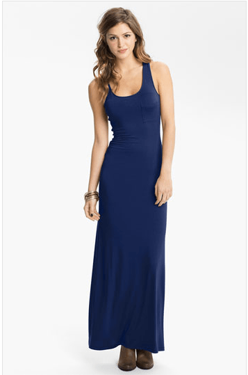 Soprano Raceback Maxi Dress