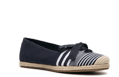 Report Bee Striped Espadrille FlatPhoto credit: www.dsw.com