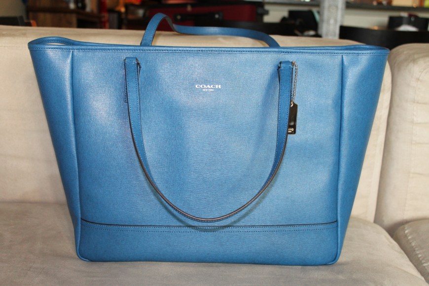 Coach Saffiano Large City Tote