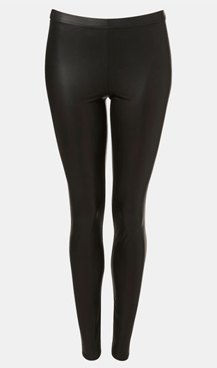 Topshop Faux Leather Leggings - Nordstrom 