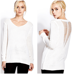 Easy Shredded Sweater 