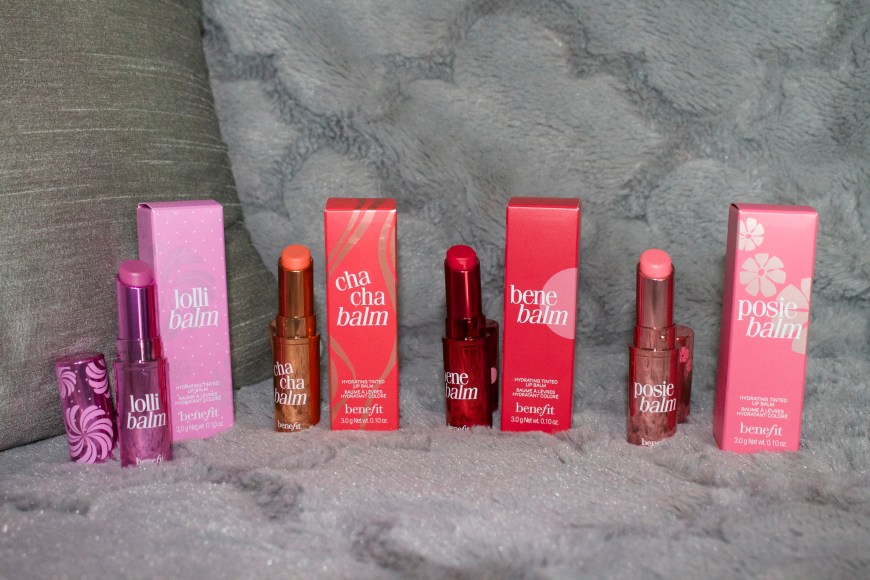 Benefit's Hydrating Lip Balms - Review